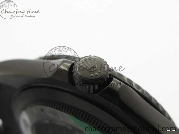 MiroTime 0901 EasyCare Yacht-Master 116622 DLC VRF Best Edition Black Dial on DLC Bracelet VR 2918